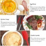 Silicone Cooking Utensil Set,Kitchen Utensils 26 Pcs Set,Non-stick Heat Resistant Silicone,Cookware with Stainless Steel Handle - Red - Image 5