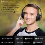 PowerLocus Bluetooth Over-Ear Headphones, Wireless Stereo Foldable Headphones Wireless and Wired Headsets with Built-in Mic, Micro SD/TF, FM for iPhone/Samsung/iPad/PC (Camo) - Image 5