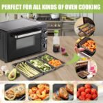 Nonstick Bakeware Set, New large size Cake Silicone Sheet Pan, baking pan dividers, Suitable for oven, air fryer to simplify cooking, Safe to use and easy to clean. - Image 4