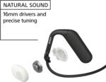 Sony Float Run Open-Ear Bluetooth Wireless Sport Headphones for Running and Exercise with Mic and IPX4 Water Resistance, WIOE610/B - Image 6