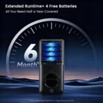 Smart Lock with Handles, Fingerprint Door Lock App Control, Keyless Entry Door Lock Set, Electronic Keypad Deadbolt, Auto & One Touch Lock, Easy Installation, IP54, Digital Smart Code - Image 6