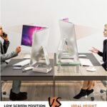 Hemudu 2 Pack Computer Monitor Riser with Height Adjustable Multi Media Desktop Stand for Flat Screen LCD LED TV, Laptop/Notebook/Xbox One - Image 5