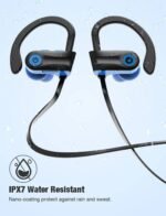 Bluetooth Headphones, Otium Wireless Sports Earbuds, Waterproof IPX7 w/Mic, HD Stereo in-Ear Earphones, Case, Fast Pairing, Gym Running Workout, 10 Hrs Battery Noise Cancelling Headsets - Image 6