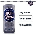 High Brew Black & Bold Cold Brew Coffee, Caffeinated, Dairy Free, 8 Ounces (Pack Of 12) - Image 3