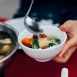 6 PCS Soup Ladle pot Colander & BBQ Tongs Hotpot Kit - Shabu Shabu Utensils Set for Camping, Barbecue & Kitchen Cooking Ladle Set - Image 5