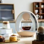 BENFUCHEN Pod and Grounds Single-Serve Coffee Maker, 2 in 1 One Cup Coffee Machine Compatible with K-Cup Pod & Coffee Grounds/Tea, Compact Design, 4-8oz, Champagne Color - Image 5