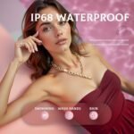 Smart Ring for Women,Ceramic Smart Ring,Calorie Burn, Auto Exercise Recognition,Health Fitness Tracker with Heart Rate Monitor,Sleep Tracking, Step Counter, for iOS & Android (#8) - Image 3