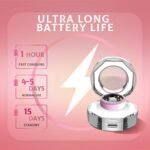 Smart Ring for Women,Ceramic Smart Ring,Calorie Burn, Auto Exercise Recognition,Health Fitness Tracker with Heart Rate Monitor,Sleep Tracking, Step Counter, for iOS & Android (#8) - Image 5