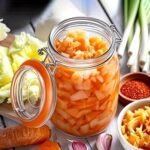 Encheng 32 oz Wide Mouth Mason Jars with Airtight Hinged Lids, Large Glass Jar with Lid for Pickling, Fermentation, Canning, Food Storage – Set of 4 Glass Storage Containers - Image 5