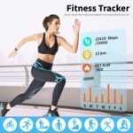 Smart Watch for Women,1.83" HD Smartwatches (Answer/Make Call), IP68 Waterproof Activity Fitness Tracker, HR, Sleep Monitoring, Pedometer, Fitness Watch for Android iOS (Silver) - Image 4