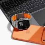 Magnetic Titanium Band Compatible with Apple Watch Ultra 3/2/1 Band 49mm Series 11 10 46mm 45mm 44mm 42mm SE 3/2/1 9 8 7 6 5 4,Luxury Silicone Dual-Layer Link For iwatch Men Women - Image 3
