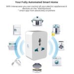 Smart Mini Plug 15A US Plug AC 100 to 240V Smart Home Outlet with Timer Function Voice & APP Control 2.4G for Home, No Hub Required - Image 6