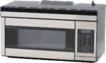 Sharp R1874T 1.1 cu. ft. 850W Sharp Stainless Steel Over-the-Range Convection Microwave Oven - Image 3