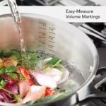 KitchenAid 5-Ply Clad Polished Stainless Steel Stock Pot/Stockpot with Lid, 6 Quart - Stainless Steel - Image 4