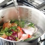 KitchenAid 5-Ply Clad Polished Stainless Steel Stock Pot/Stockpot with Lid, 6 Quart - Stainless Steel - Image 7