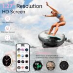Smart Watches for Women Men 1.27" HD Fitness Tracker with Heart Rate/Sleep/Step/SpO2 Monitor, IP68 Waterproof Watch for Android iOS (Pink) - Image 3