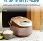 Aroma Housewares ARC-6106 Aroma Professional 6 Cups Uncooked Rice, Slow Cooker, Food Steamer, MultiCooker, Champagne - Image 4