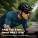 Bone Conduction Headphones, Open Ear Headphones Bluetooth 5.4 with Mic, 8H Playtime,Bone Conduction Earbuds IP56 Waterproof for Cycling, Hiking,Workout - Image 4