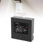 Smart Programmable Thermostat Temperature Controller with LCD Display Battery Powered for Wall Hanging Furnace Boiler Heating System - Image 5