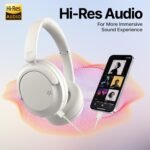 VOKALEN Hyper GO Wireless Over-Ear Noise Cancelling Headphones with Mic, 60H Playtime, Bluetooth Headphones, Hi-Res Audio, DEEP360 Spatial Audio, Ultra-Lightweight for Travel, Work, Study - Image 4