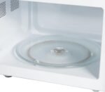 Haden 700 Watt 0.7 Cubic Foot Microwave Oven with Digital Controls, Defrost, and Instant Start Countertop Small Appliance, Ivory/Chrome - Image 9