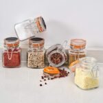3.4 oz Small Glass Spice Jars with Lables, 24 Pack Empty Mini Square Spice Bottles with Airtight Flip Top Lids, Chalkboard Labels and Collapsible Funnel for Home and Kitchen - Image 5