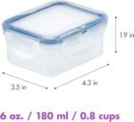 LOCK & LOCK Easy Essentials Food Storage Container Set, 4-Piece -Clear - Image 3