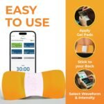 WiTouch Pro TENS Unit for Back Pain Relief & Recovery, Wireless, Wearable Muscle Stimulator, Made in USA, Gel Pads Included - Image 4