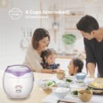 Cuckoo Electric Heating Rice Cooker CR-0671V (Violet/White) - Image 3