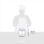 Cuckoo Electric Heating Rice Cooker CR-0671V (Violet/White) - Image 4