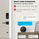 Kwikset Halo Wi-Fi Smart Lock, Keyless Entry Front Door Touchscreen Deadbolt, Matte Black Finish, Grade AAA Certified, UL Listed, Easy Install No Hub, App Control - Image 4