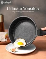 MICHELANGELO Frying Pans Nonstick - Large Non Stick Frying Pan 12 Inch | Ease of Cleaning, All Stovetops Compatible, Built to Last, Stay-Cool Handle - Image 3