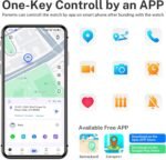 4G Kids Smart Watch with GPS Tracker, Kids Smart Watch Boys with Video Call Alarm SOS Call Camera Pedometer Stopwatch Caculator Flashlight Birthday Gifts Toys for Boys Age 5-12 - Image 7