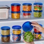 6 Pack-16 OZ Freezer Storage Containers, Small Plastic Containers with Twist Top Lids, Round Food Storage Containers, Reusable Soup Container Microwave/Dishwasher Safe - Image 5