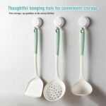 3-Piece Food-Grade Silicone Cooking Utensils Set: Spatula, Skimmer & Soup Ladle - Heat-Resistant Non-Scratch Tools for Non-Stick Pans, Easy to Clean - Image 7