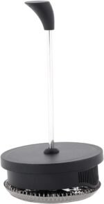 Any Morning Coffe Maker, Stainless Steel Borosilicate Glass French Press, Tea Press for Loose Tea, BPA Free, Heat Resistant Durable, Easy to Clean, 20 oz, Black - Image 4