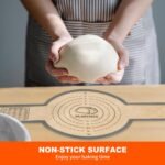 Silicone Bread Sling for Dutch Oven Liners, Non Stick 2 PCS, Easy Clean Reusable Silicone Bread Baking Mat with Long Handles, Easy to Transfer Sourdough Bread, Round - Image 5