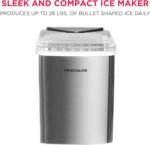 Frigidaire EFIC123-SS Counter Top Maker, Produces 26 pounds Ice per Day, Stainless Steel - Image 3
