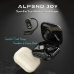 Joy Open-Ear Headphones, Wireless Bluetooth 5.4 Earbuds, Over-Ear Around-Ear Earhook, Sports Fit for Running & Workouts, ENC Clear Calls, HD Sound, App EQ, 40H Battery, IPX4 Sweatproof, Black - Image 3