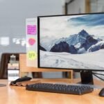 Office Desk Accessories 2pcs Multifunction Computer Monitor Memo Board - Transparent Computer Side Panel Memo Creative Monitor Side Panel Suitable for Office Home Desktop - Image 5