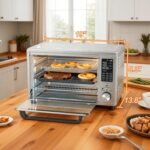 OLIXIS Air Fryer Toaster Oven Combo Extra Large with Smart Probe, 29.6QT Oven Countertop 12 Functions in 1, 7 Accessories Included, Stainless, Up to 450°F - Image 4