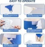 Wearable Urine Collector Set with Silicone Capsule and Breathable Fixing Pants with 1000ml and 2000ml Urine Bags with Adjustable Waist Strap for Comfortable Daily Use, Elderly Black - Image 8