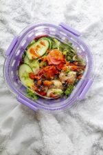 Ello Duraglass Meal Prep Lunch Bowl Container, 5 cup- Glass Food Storage Container with Silicone Sleeve and Airtight BPA-Free Plastic Lid, Dishwasher, Microwave, and Freezer Safe - Image 5