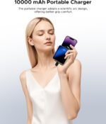 10000mAh Portable Charger, Built-in Cable Power Bank, 22.5W Fast Charging Power Supply, Smart LED Display, Compact External Battery, Suitable for iPhone, Samsung, Tablet Computers - Image 6