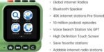 Choyong Voyager Bluetooth Speaker Wireless Internet Radio with WIFI/4G,World Radio Station,BT5.3, Electronics for Home/Travel/Outdoor mini Portable Speaker - Image 4