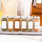 36pcs Glass Spice Jars with Label - 4 oz Empty Square Seasoning Containers with Shaker Lids, Thick Spice Storage Bottles for Drawer, Cabinet - Image 5