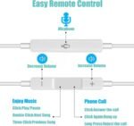 Apple MFi Certified iPhone Headphones Earbuds Earphones wtih Lightning Connector Compatible with iPhone 14 13 12 11 Pro Max X XS XR 8 7 Plus with Microphone - Image 3