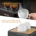 MAttinata Espresso Machine 20 Bar, Espresso Coffee Maker with Professional Milk Frother Steam Wand for Cappuccino & Latte, 60oz Removable Water Tank for Home，Stainless Steel - Image 4