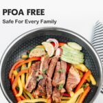 Frying Pan, 9.99 Inch Hybrid Non Stick Stainless Steel Skillets, Dishwasher Induction Oven Broiler Safe, Non Toxic Chef's Pan, PFOA Free Cookware - Image 4