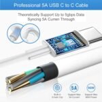 96W USB C Fast Charger Power Adapter Compatible with New Mac Book Air 13 Inch MacBook Pro 16" 2021 2020 2019 2018 (AP-96W) - Image 5